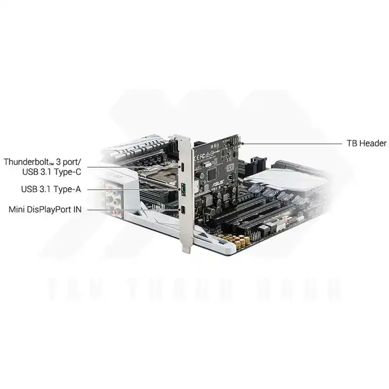 ASUS ThunderboltEx 3 Expansion Card 6 ASUS ThunderboltEx 3 Expansion Card - Ảnh 6