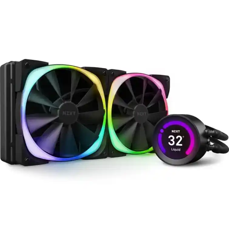 NZXT Kraken Z63 RGB Liquid Cooler - 280mm Radiator With LCD Display 1 NZXT Kraken Z63 RGB Liquid Cooler - 280mm Radiator With LCD Display