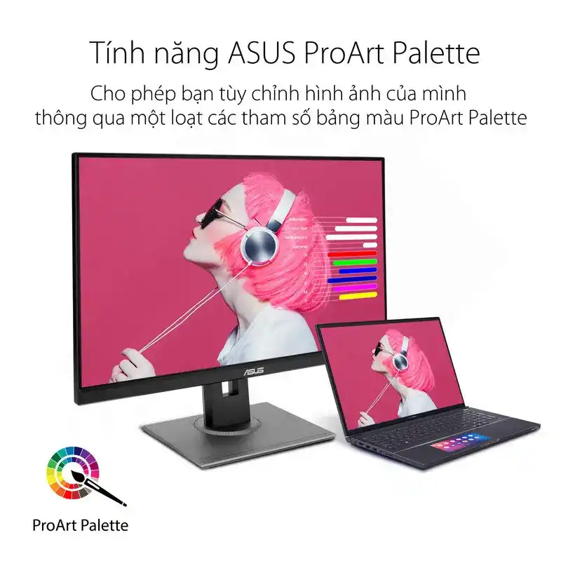 ASUS ProArt PA278QV Professional Monitor - 27 inch, 2K WQHD, IPS, 100% sRGB 7 ASUS ProArt PA278QV Professional Monitor - 27 inch, 2K WQHD, IPS, 100% sRGB - Ảnh 7
