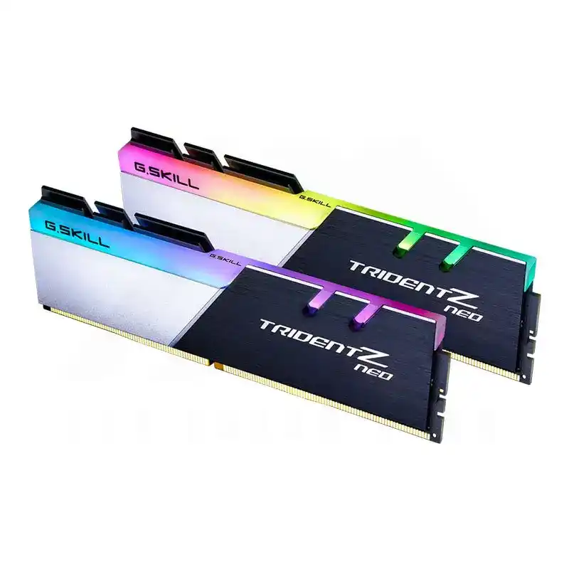 G.Skill Trident Z Neo RGB Black 64GB (2x32GB) DDR4 Memory Kit - 3600MHz CL18 (F4-3600C18D-64GTZN)
