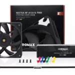 Noctua NF-A12x15 PWM chromax.black.swap Fan - 1x120mm 7 Noctua NF A12x15 PWM chromax.black .swap Fan 4
