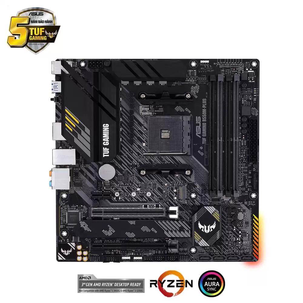 ASUS TUF GAMING B550M-PLUS Mainboard 6 ASUS TUF GAMING B550M-PLUS Mainboard - Ảnh 6