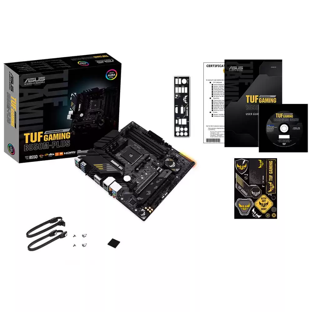 ASUS TUF GAMING B550M-PLUS Mainboard 7 ASUS TUF GAMING B550M-PLUS Mainboard - Ảnh 7