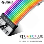 Lian Li Strimer Plus RGB Cable (V2) - 1x24-Pin, 2x8-Pin, ARGB Controller Included