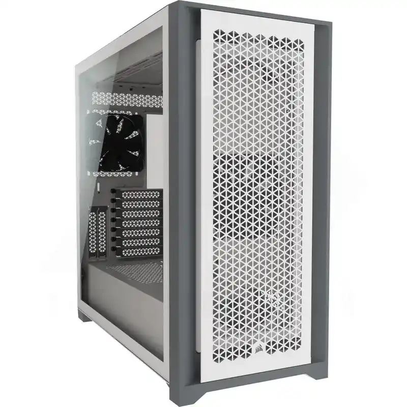 CORSAIR 5000D AIRFLOW Case - White, Mid Tower, Tempered Glass