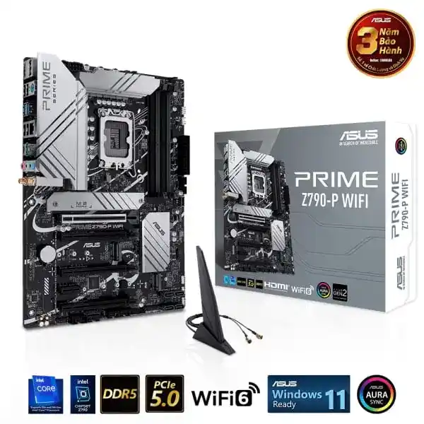 ASUS PRIME Z790-P WIFI-CSM Mainboard 2 ASUS PRIME Z790-P WIFI-CSM Mainboard - Ảnh 2