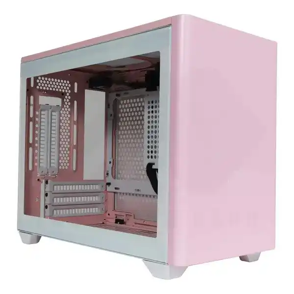 Cooler Master MasterBox NR200P Color Case - Flamingo Pink, SFF, Tempered Glass 1 Cooler Master MasterBox NR200P Color Case - Flamingo Pink, SFF, Tempered Glass