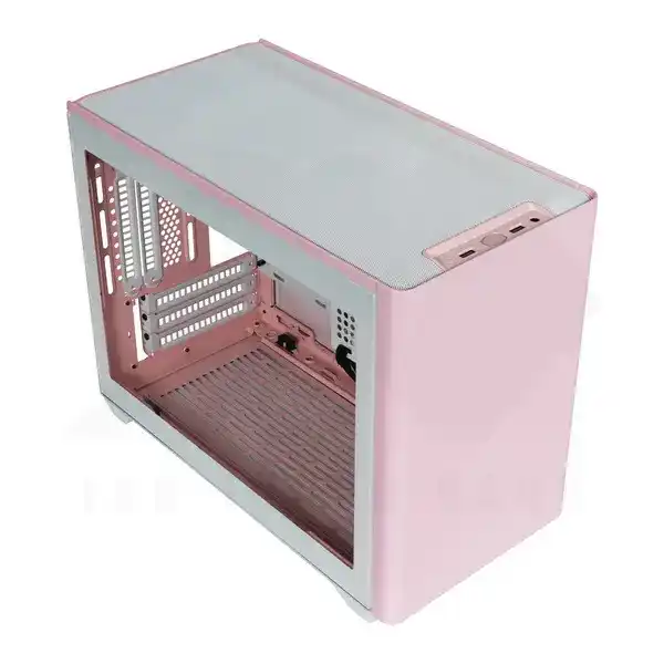Cooler Master MasterBox NR200P Color Case - Flamingo Pink, SFF, Tempered Glass 4 Cooler Master MasterBox NR200P Color Case - Flamingo Pink, SFF, Tempered Glass - Ảnh 4