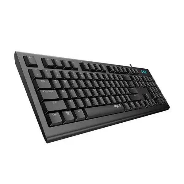 Rapoo NK1800 Keyboard - Black, USB 2.0 3 Rapoo NK1800 Keyboard - Black, USB 2.0 - Ảnh 3