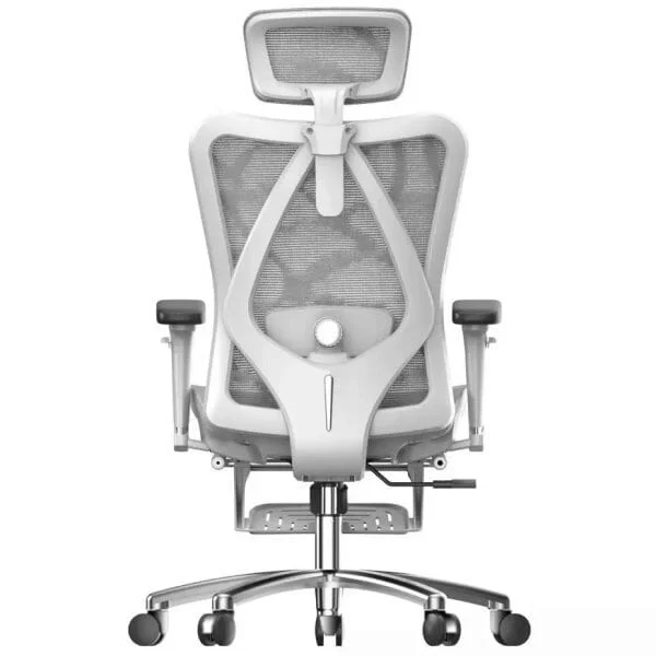 SIHOO M57B Ergonomic Office Chair - Full White/Gray Mesh With Legrest 7 SIHOO M57B Ergonomic Office Chair - Full White/Gray Mesh With Legrest - Ảnh 7