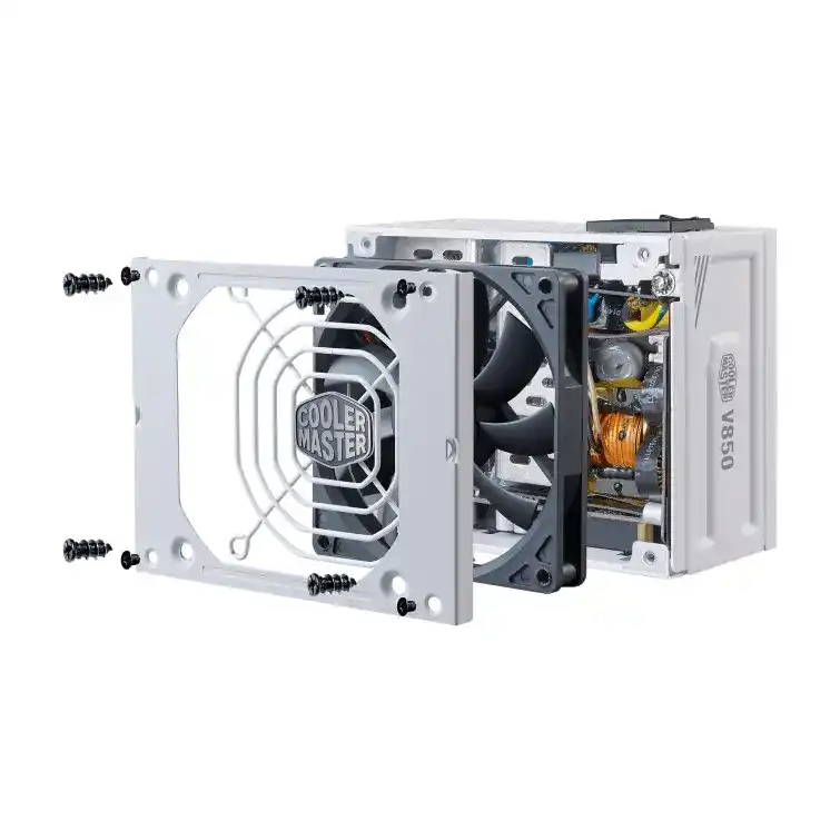 Cooler Master V850 SFX Gold White Edition PSU - 850W, 80 Plus Gold 7 Cooler Master V850 SFX Gold White Edition PSU - 850W, 80 Plus Gold - Ảnh 7