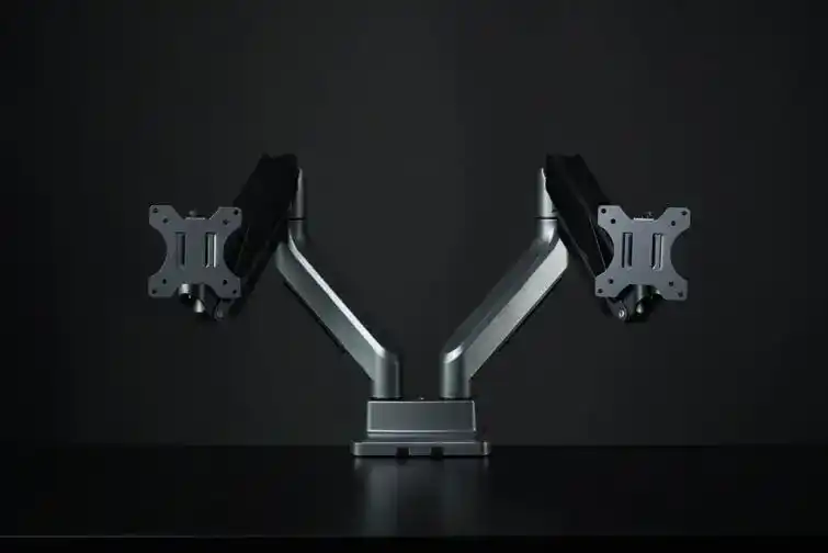 Human Motion T9-2 Monitor Stand - Grey 3 Human Motion T9-2 Monitor Stand - Grey - Ảnh 3