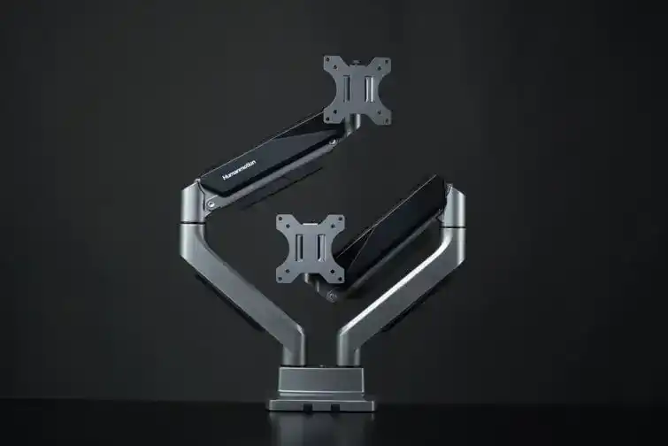 Human Motion T9-2 Monitor Stand - Grey 4 Human Motion T9-2 Monitor Stand - Grey - Ảnh 4