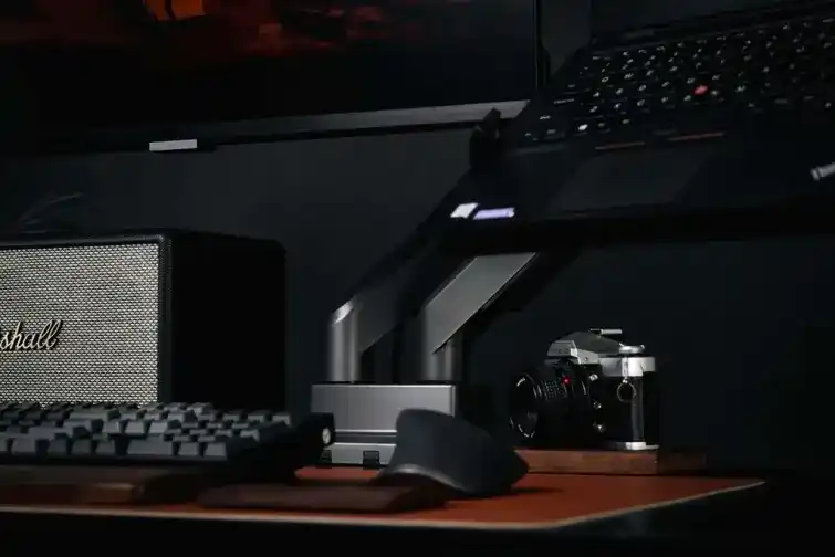 Human Motion T9-2 Monitor Stand - Grey 8 Human Motion T9-2 Monitor Stand - Grey - Ảnh 8