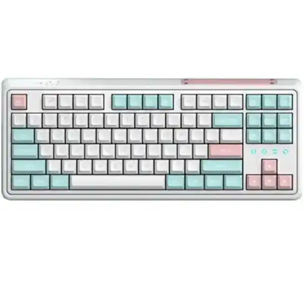FL-Esport CMK87 SAM Marshmallow Wireless Keyboard - 3 mode USB, 2.4, Bluetooth 1 FL-Esport CMK87 SAM Marshmallow Wireless Keyboard - 3 mode USB, 2.4, Bluetooth