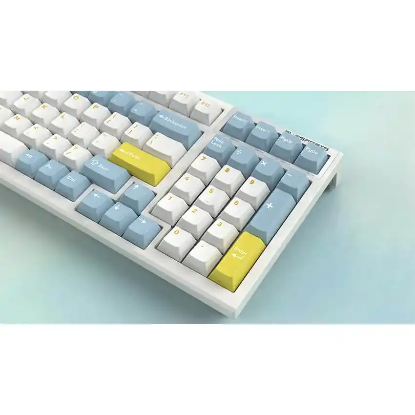 FL-Esport FL980 CPM Sea Salt Wireless Keyboard - 3 mode USB, 2.4, Bluetooth 3 FL-Esport FL980 CPM Sea Salt Wireless Keyboard - 3 mode USB, 2.4, Bluetooth - Ảnh 3