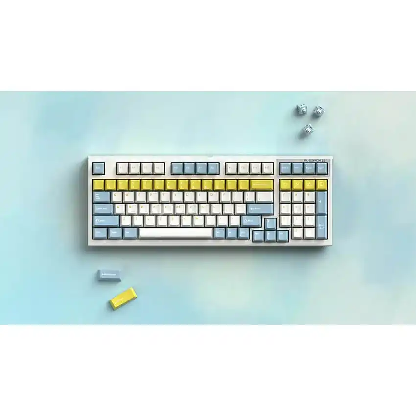 FL-Esport FL980 CPM Sea Salt Wireless Keyboard - 3 mode USB, 2.4, Bluetooth 5 FL-Esport FL980 CPM Sea Salt Wireless Keyboard - 3 mode USB, 2.4, Bluetooth - Ảnh 5