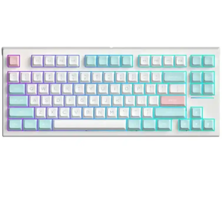 FL-Esport FL750 Marshmallow Wireless Keyboard - 3 mode USB, 2.4, Bluetooth