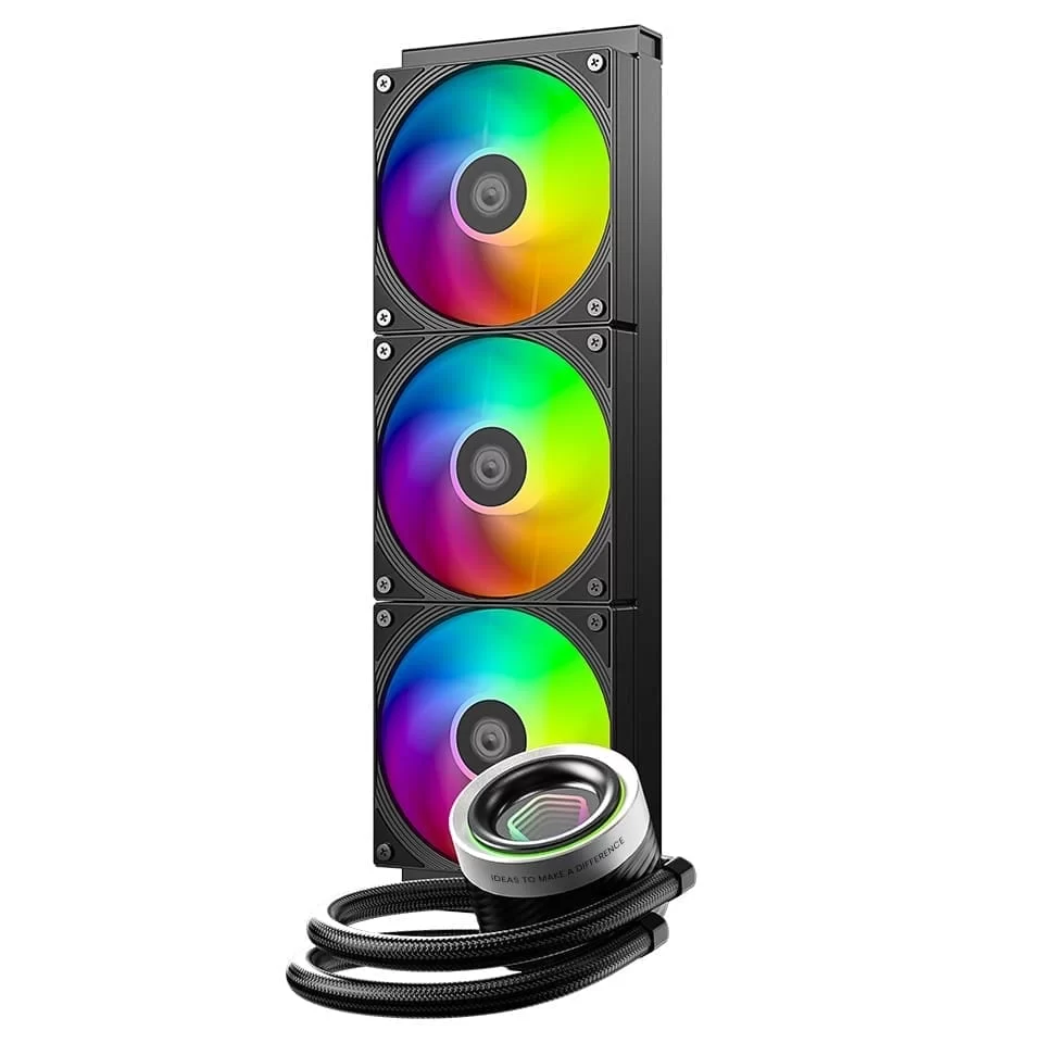 ID-COOLING FX360 INF AIO Water Cooling - Black, 3x 120mm fans (AS-120) includes Cooler 3 ID-COOLING FX360 INF AIO Water Cooling - Black, 3x 120mm fans (AS-120) includes Cooler - Ảnh 3