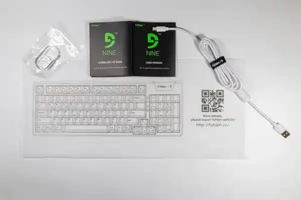 Kit FUHLEN H95S RGB Custom Build Keyboard - 3 mode, Gasket mount, Hot swap, mạch xuôi 4 Kit FUHLEN H95S RGB Custom Build Keyboard - 3 mode, Gasket mount, Hot swap, mạch xuôi - Ảnh 4