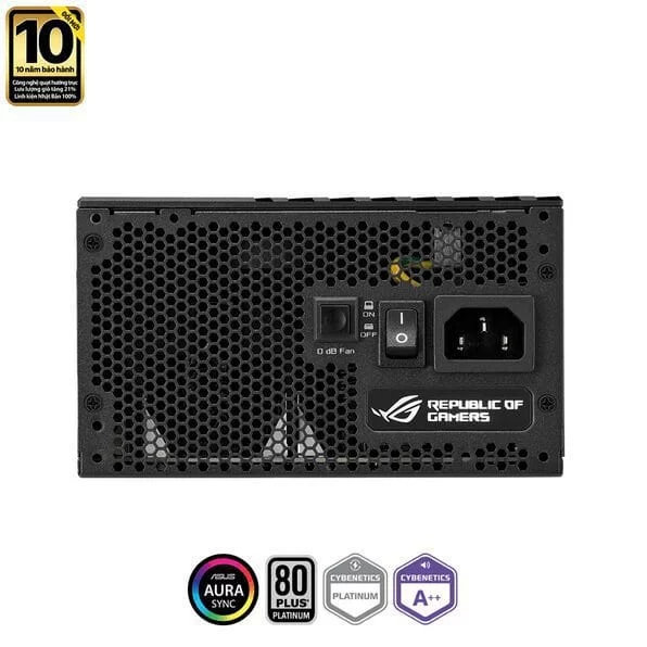 ASUS ROG Thor 1200P2 Platinum II PSU - 1200W, Aura Sync, ROG heatsink, OLED Display, 80 Plus Platinum Fully Modular 7 ASUS ROG Thor 1200P2 Platinum II PSU - 1200W, Aura Sync, ROG heatsink, OLED Display, 80 Plus Platinum Fully Modular - Ảnh 7