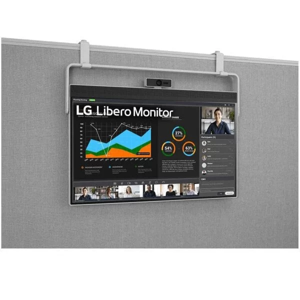 LG 27BQ70QC-S Libero Monitor - 27 inch QHD (2560x1440), IPS 16:9, HDR10, USB Type-C 65W, Webcam 3 LG 27BQ70QC-S Libero Monitor - 27 inch QHD (2560x1440), IPS 16:9, HDR10, USB Type-C 65W, Webcam - Ảnh 3