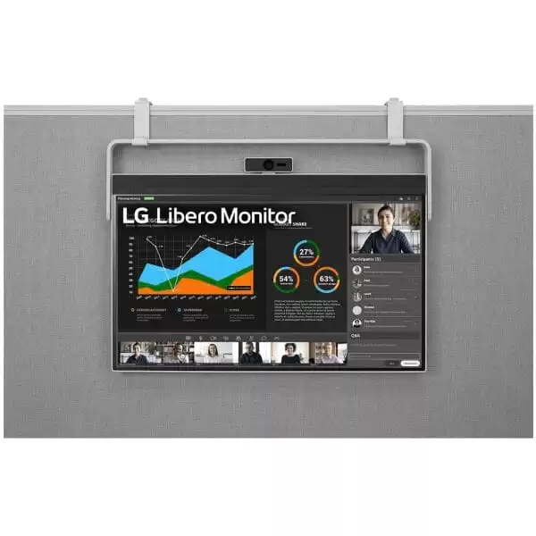 LG 27BQ70QC-S Libero Monitor - 27 inch QHD (2560x1440), IPS 16:9, HDR10, USB Type-C 65W, Webcam 2 LG 27BQ70QC-S Libero Monitor - 27 inch QHD (2560x1440), IPS 16:9, HDR10, USB Type-C 65W, Webcam - Ảnh 2