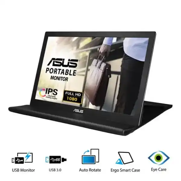 ASUS MB169BR+ Portable Monitor - 15.6 inch, Full HD, USB 3.0, IPS, Ultra-slim, Smart Case 7 ASUS MB169BR+ Portable Monitor - 15.6 inch, Full HD, USB 3.0, IPS, Ultra-slim, Smart Case - Ảnh 7