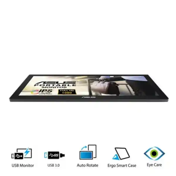 ASUS MB169BR+ Portable Monitor - 15.6 inch, Full HD, USB 3.0, IPS, Ultra-slim, Smart Case 8 ASUS MB169BR+ Portable Monitor - 15.6 inch, Full HD, USB 3.0, IPS, Ultra-slim, Smart Case - Ảnh 8