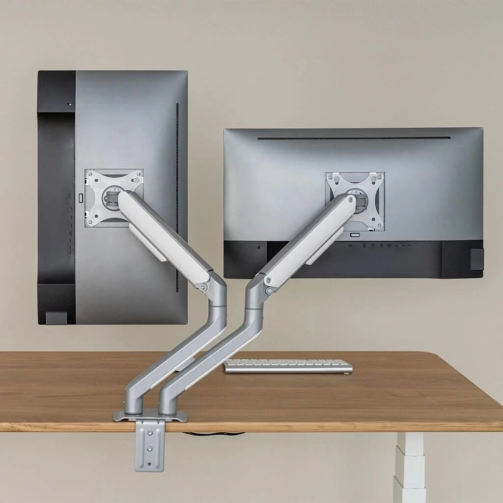 Human Motion T6 Pro Dual Monitor Stand - Black 7 Human Motion T6 Pro Dual Monitor Stand - Black - Ảnh 7