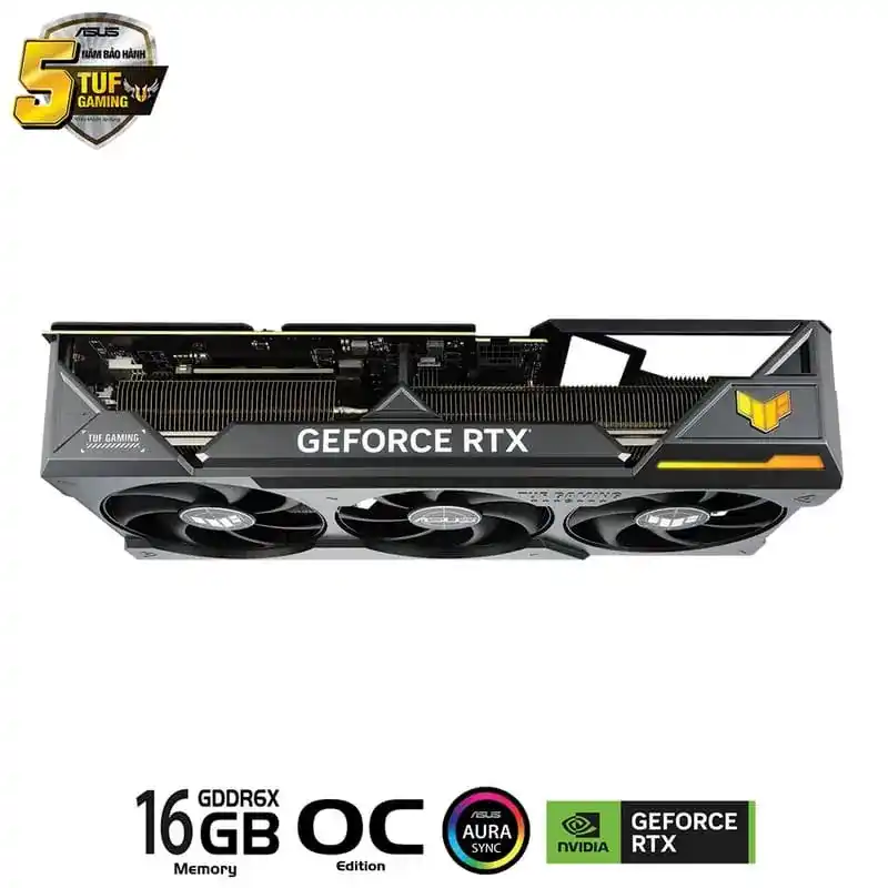 ASUS TUF Gaming GeForce RTX 4080 SUPER 16GB GDDR6X OC Edition (TUF-RTX4080S-O16G-GAMING) Graphics Card 7 ASUS TUF Gaming GeForce RTX 4080 SUPER 16GB GDDR6X OC Edition (TUF-RTX4080S-O16G-GAMING) Graphics Card - Ảnh 7