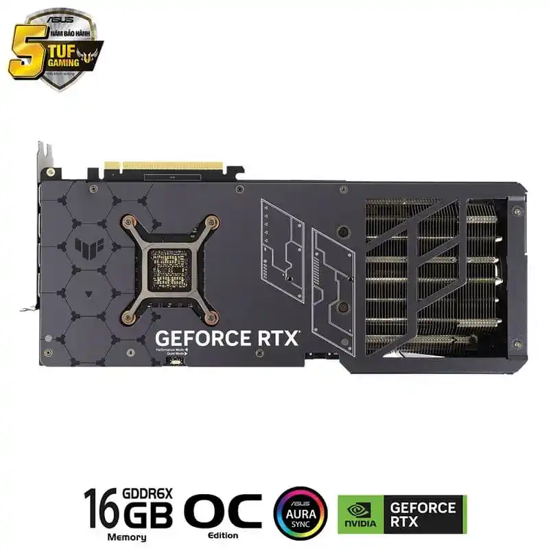 ASUS TUF Gaming GeForce RTX 4080 SUPER 16GB GDDR6X OC Edition (TUF-RTX4080S-O16G-GAMING) Graphics Card 8 ASUS TUF Gaming GeForce RTX 4080 SUPER 16GB GDDR6X OC Edition (TUF-RTX4080S-O16G-GAMING) Graphics Card - Ảnh 8