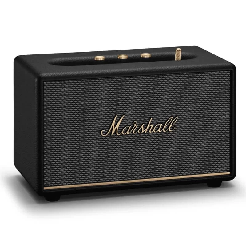 Marshall ACTON III Portable Speakers - Black and Brass, 60W, Bluetooth 5.2, AUX, Knob 1 Marshall ACTON III Portable Speakers - Black and Brass, 60W, Bluetooth 5.2, AUX, Knob