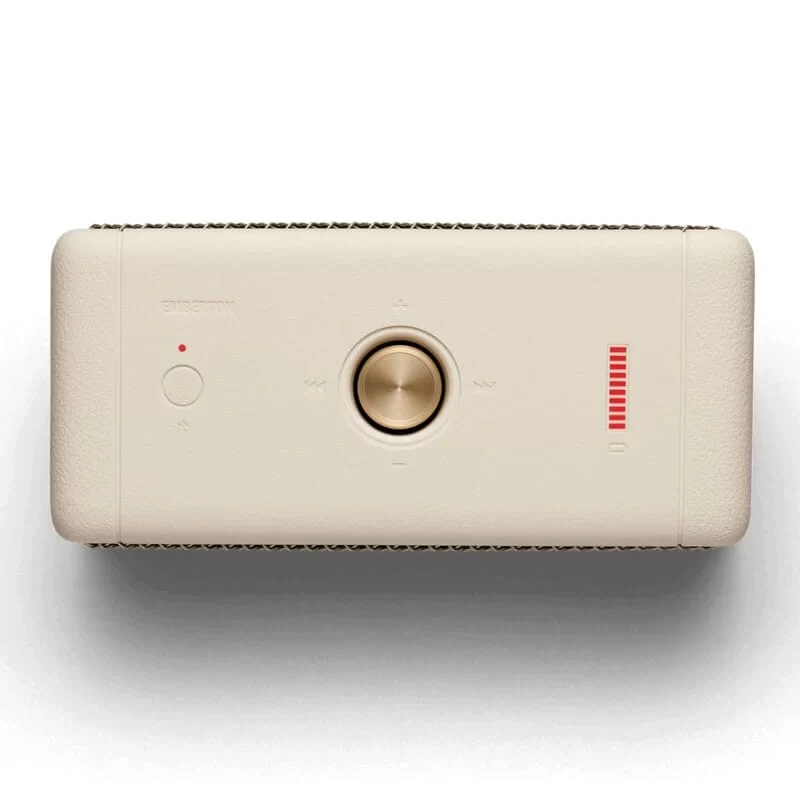 Marshall Emberton II Portable Speakers - Cream, Pin 30H, IP67, 20W, Stack Mode, EQ 5 Marshall Emberton II Portable Speakers - Cream, Pin 30H, IP67, 20W, Stack Mode, EQ - Ảnh 5