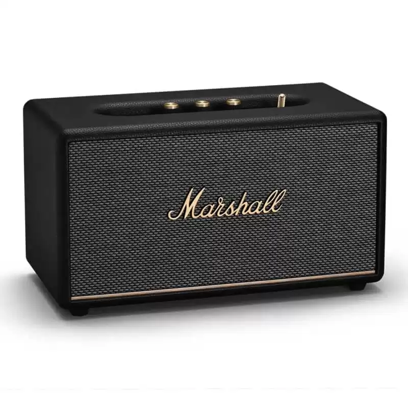 Marshall STANMORE III Portable Speakers - Black and Brass, Bluetooth 5.2, 80W, AUX, RCA, Knob 1 Marshall STANMORE III Portable Speakers - Black and Brass, Bluetooth 5.2, 80W, AUX, RCA, Knob