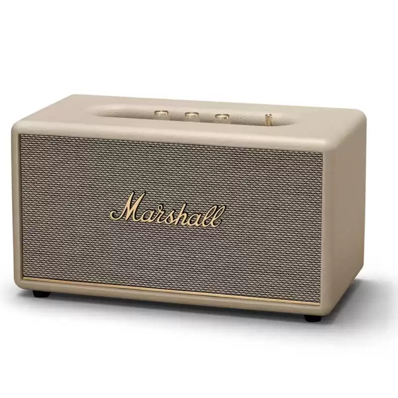 Marshall STANMORE III Portable Speakers - Cream, Bluetooth 5.2, 80W, AUX, RCA, Knob 1 Marshall STANMORE III Portable Speakers - Cream, Bluetooth 5.2, 80W, AUX, RCA, Knob