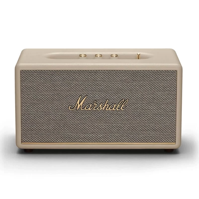 Marshall STANMORE III Portable Speakers - Cream, Bluetooth 5.2, 80W, AUX, RCA, Knob 3 Marshall STANMORE III Portable Speakers - Cream, Bluetooth 5.2, 80W, AUX, RCA, Knob - Ảnh 3