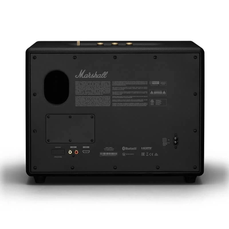 Marshall WOBURN III Bluetooth Portable Speakers - Black and Brass, Bluetooth 5.2, 150W, AUX, RCA, HDMI ARC, Knob 4 Marshall WOBURN III Bluetooth Portable Speakers - Black and Brass, Bluetooth 5.2, 150W, AUX, RCA, HDMI ARC, Knob - Ảnh 4