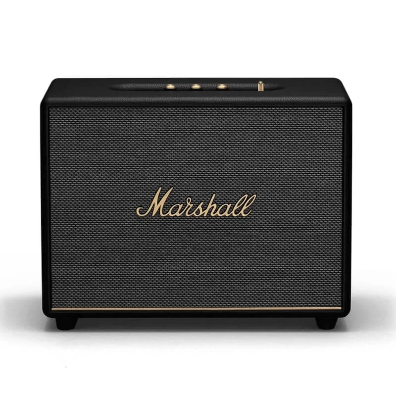 Marshall WOBURN III Bluetooth Portable Speakers - Black and Brass, Bluetooth 5.2, 150W, AUX, RCA, HDMI ARC, Knob 3 Marshall WOBURN III Bluetooth Portable Speakers - Black and Brass, Bluetooth 5.2, 150W, AUX, RCA, HDMI ARC, Knob - Ảnh 3
