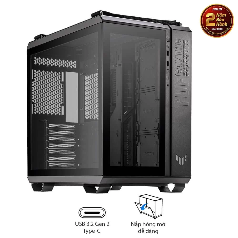 ASUS TUF Gaming GT502 Black Case 1 ASUS TUF Gaming GT502 Black Case