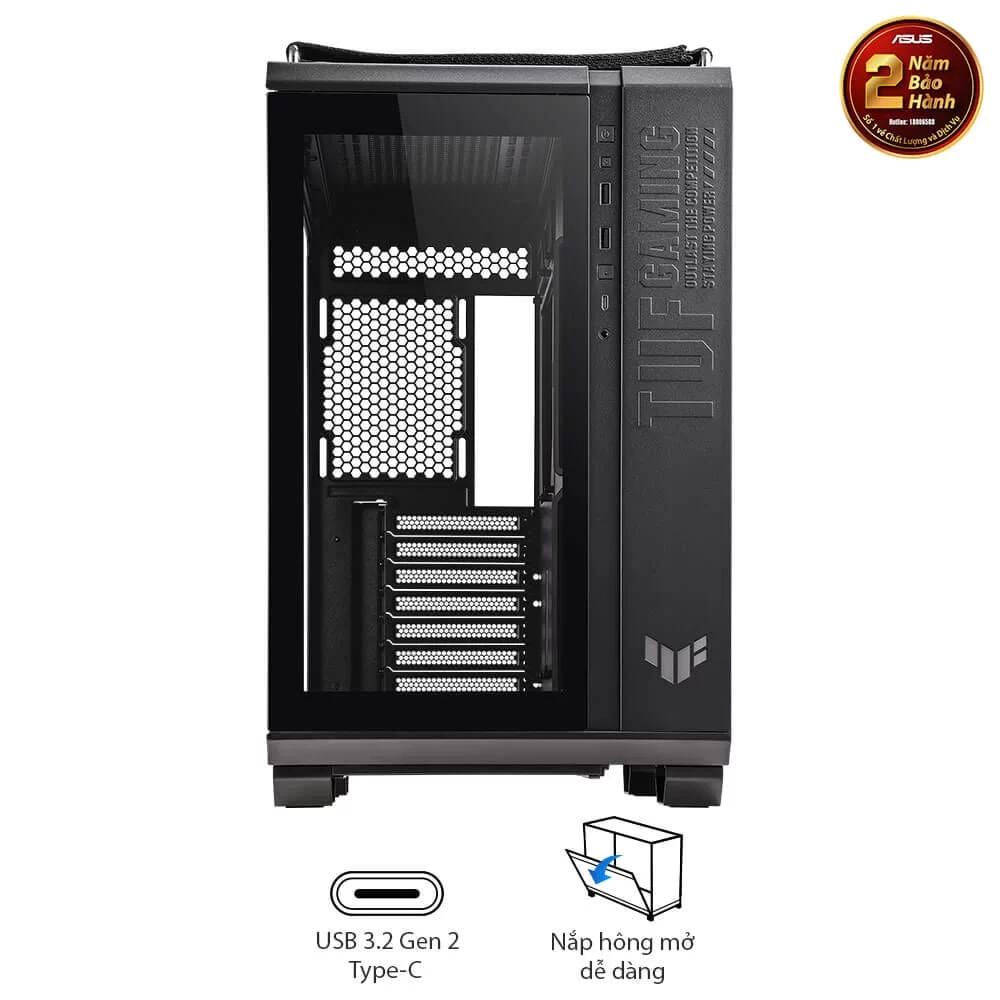 ASUS TUF Gaming GT502 Black Case 5 ASUS TUF Gaming GT502 Black Case - Ảnh 5