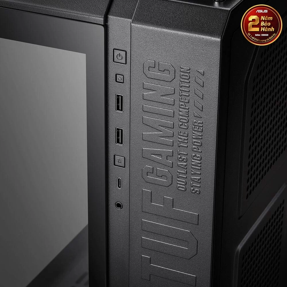 ASUS TUF Gaming GT502 Black Case 7 ASUS TUF Gaming GT502 Black Case - Ảnh 7