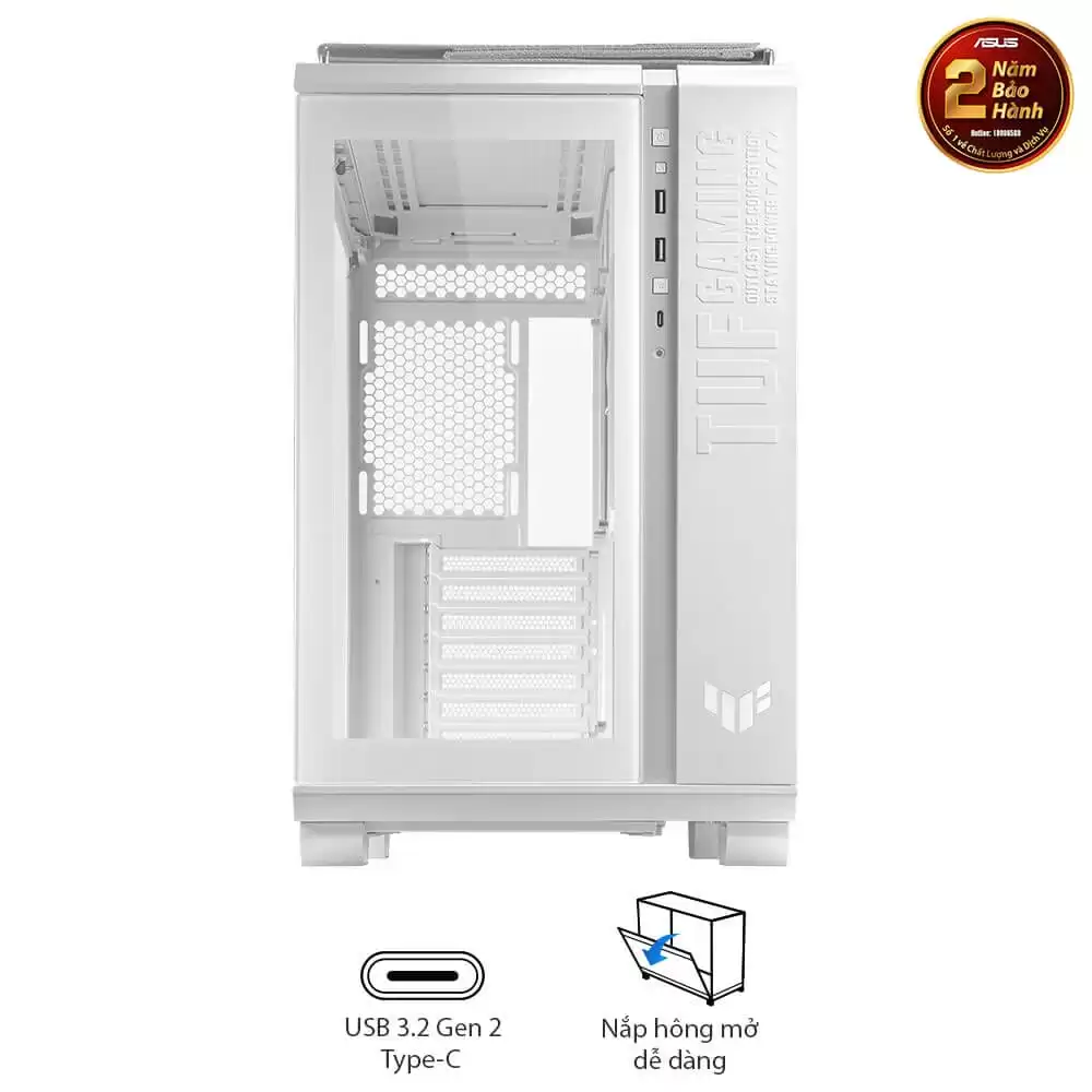 ASUS TUF Gaming GT502 White Case 12 ASUS TUF Gaming GT502 White Case - Ảnh 12