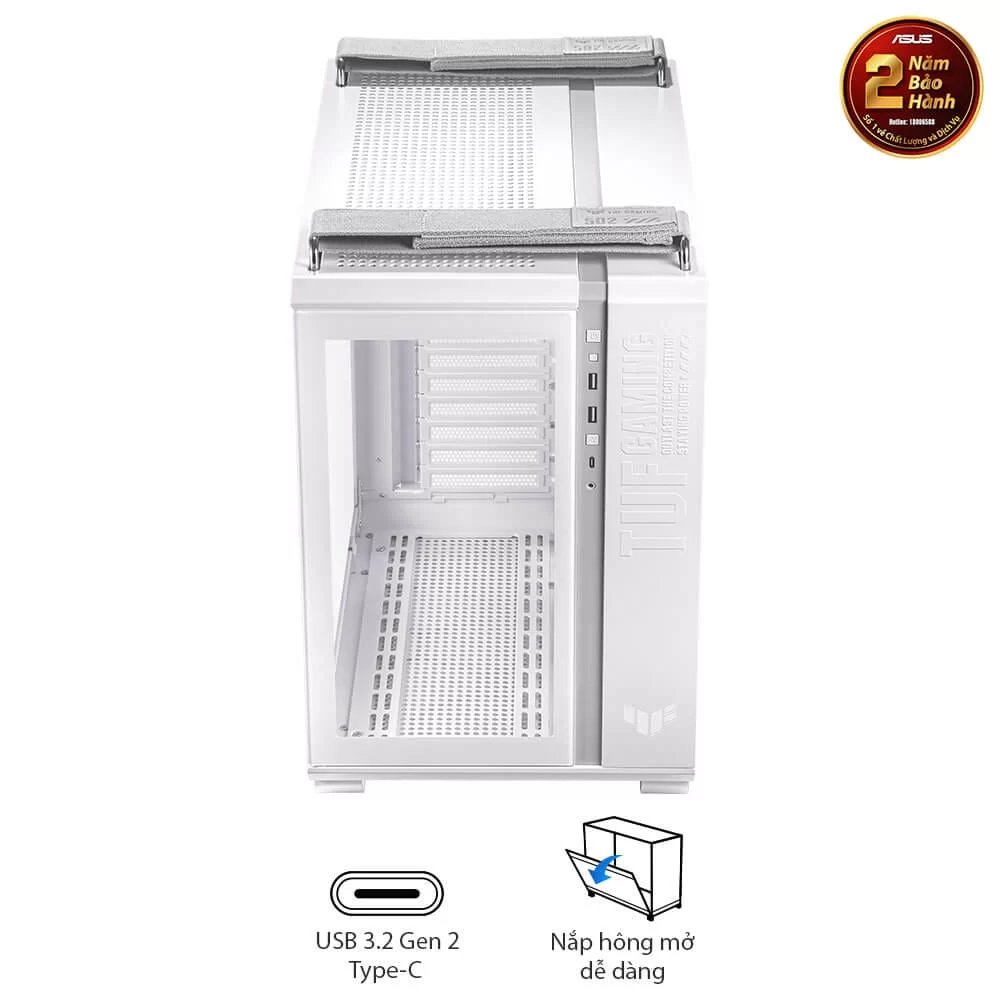 ASUS TUF Gaming GT502 White Case 11 ASUS TUF Gaming GT502 White Case - Ảnh 11