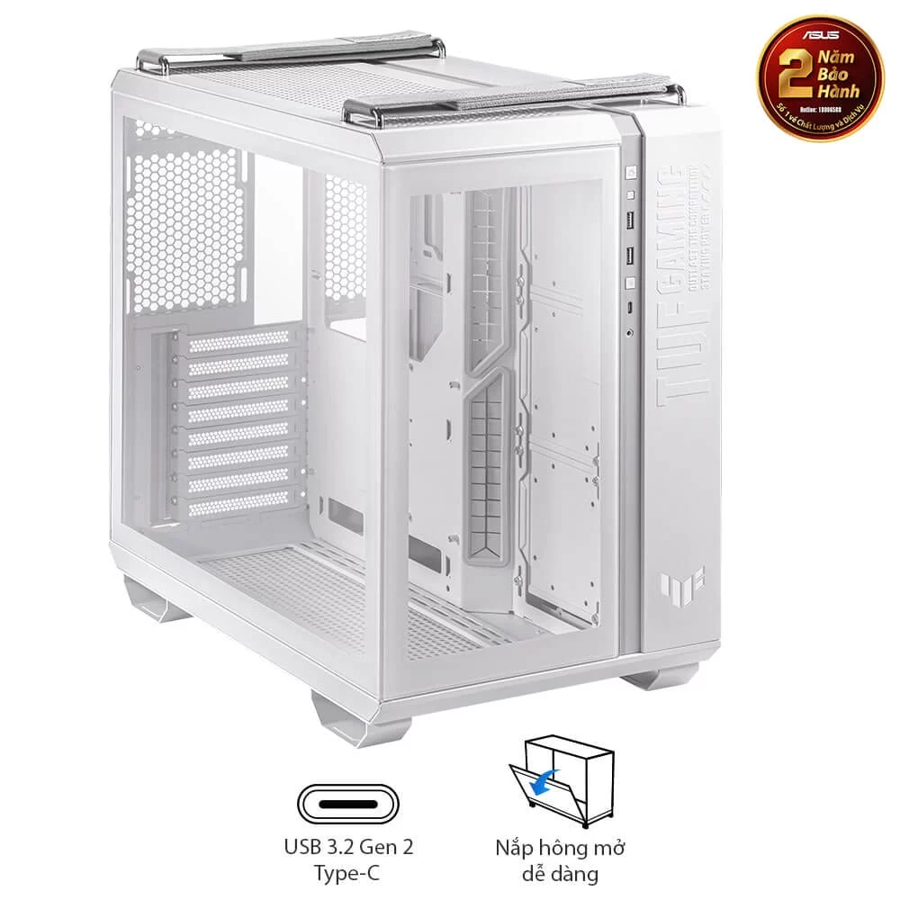 ASUS TUF Gaming GT502 White Case 10 ASUS TUF Gaming GT502 White Case - Ảnh 10