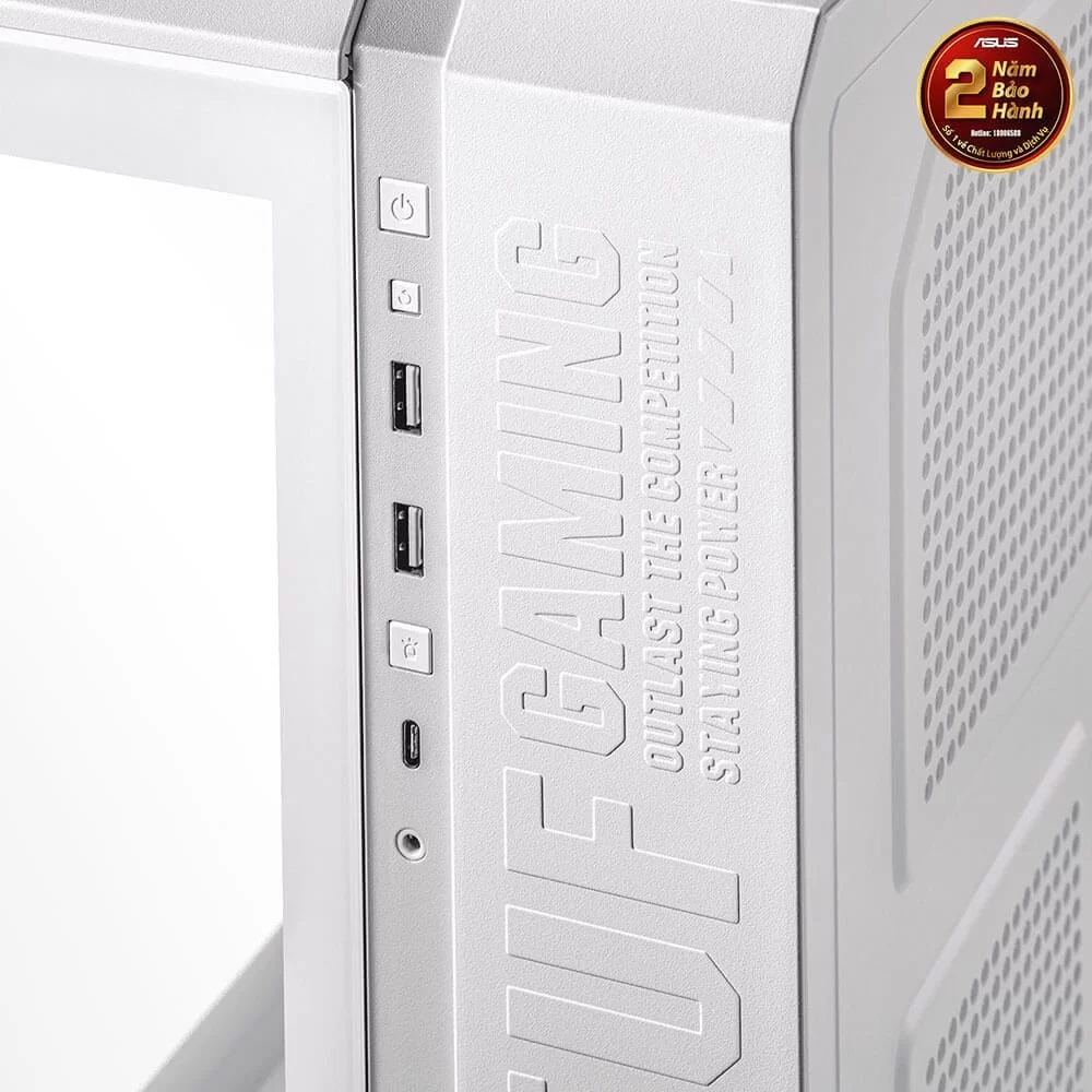 ASUS TUF Gaming GT502 White Case 3 ASUS TUF Gaming GT502 White Case - Ảnh 3