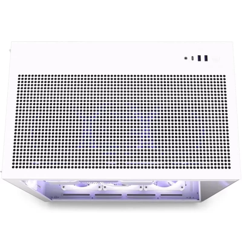 NZXT H9 Flow All White Case - Mattle White 7 NZXT H9 Flow All White Case - Mattle White - Ảnh 7
