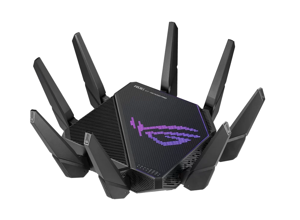 ASUS ROG Rapture GT-AX11000 Pro Tri-Band WiFi 6 10G Port Gaming Router - 1148+4804+480