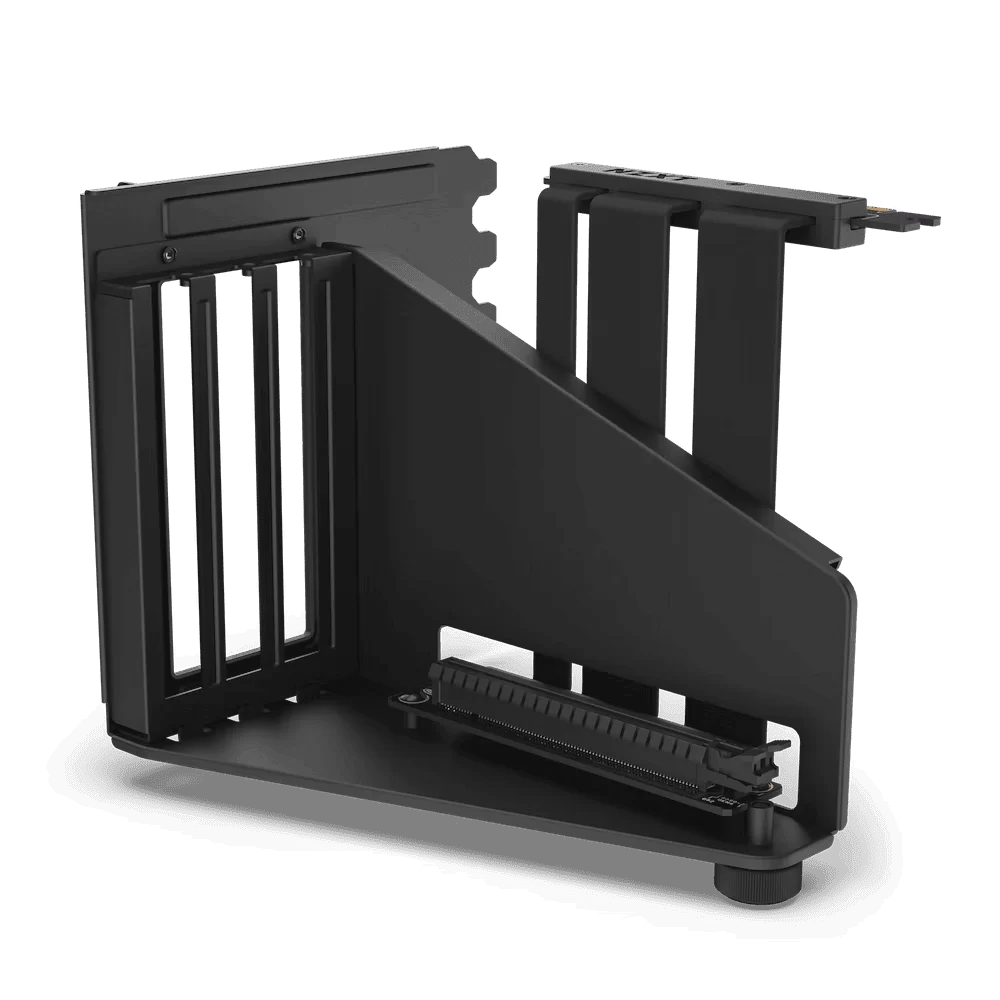 NZXT Vertical GPU Holder Mounting Kit - Black, 175 mm PCIe 4.0x16 Riser Cable, Sturdy Steel Bracket (AB-RH175-B1) 1 NZXT Vertical GPU Holder Mounting Kit - Black, 175 mm PCIe 4.0x16 Riser Cable, Sturdy Steel Bracket (AB-RH175-B1)