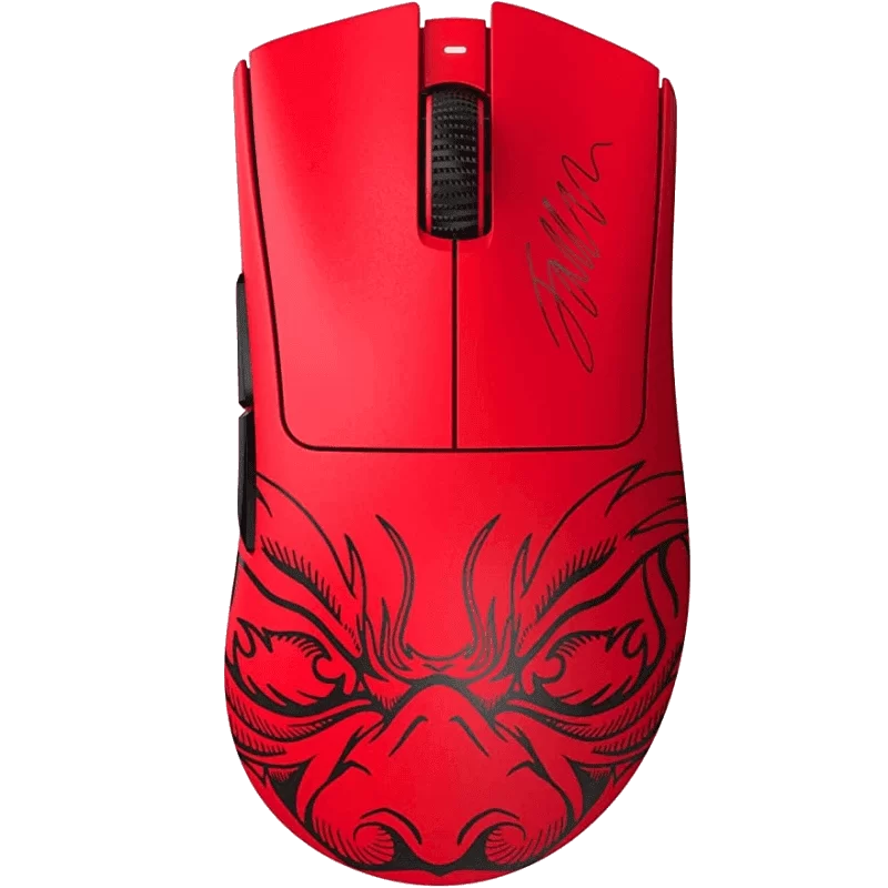 Razer DeathAdder V3 Pro Faker Edition HyperSpeed Wireless Ergonomic Gaming Mouse - Red, Wireless, 63g, 30K DPI Optical Sensor 1 Razer DeathAdder V3 Pro Faker Edition HyperSpeed Wireless Ergonomic Gaming Mouse - Red, Wireless, 63g, 30K DPI Optical Sensor